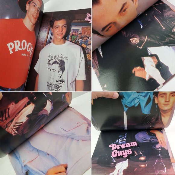 Dream Guys Magazine New Kids on Block Posters NKOTB Puett Grieco Abdul Oct. 1990 - Picture 3 of 11